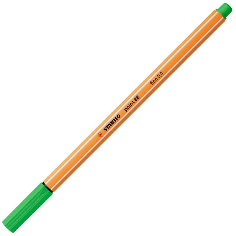 STABILO point 88 Fineliner grün 0,4 mm, 1 St. (88/43)