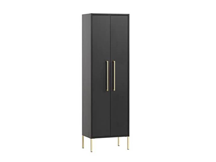 Schildmeyer 152648 Gloria Buffet Haut\, Noir/doré\, 2 Portes