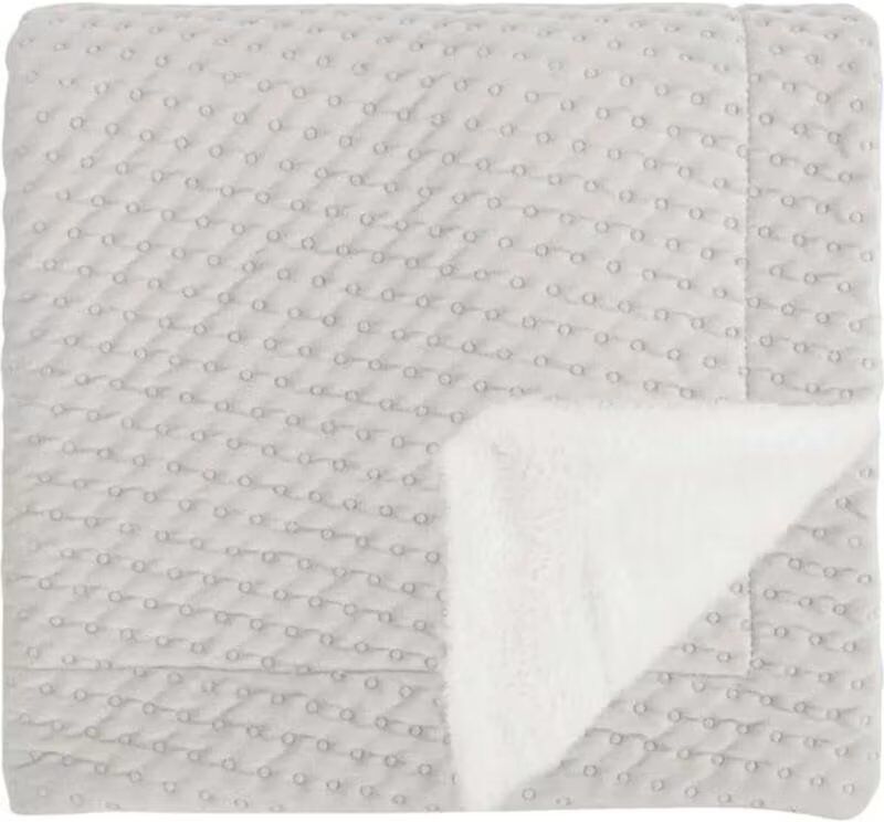 Manta Bebé Coimasa Gris 70x110 Cm Unisex