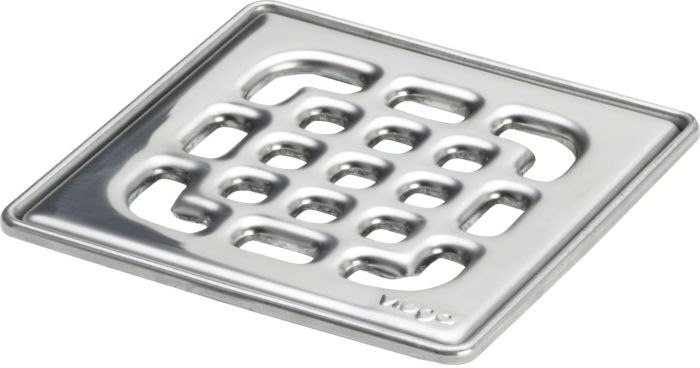 Viega Advantix Renovierungsaufsatz 627065 100x100mm, Edelstahl, für Einbau über alten Ablauf