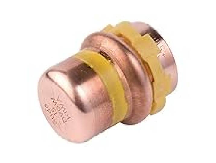 bouchon à sertir - pour tube cuivre - gaz - diamètre 18 mm - comap 5301vg18