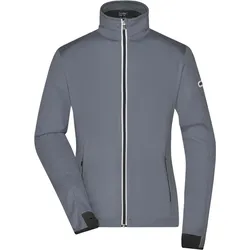 James & Nicholson Damen 3-Lagen Sport Softshell Jacke Softshell-Jacke JN1125 titan/black S