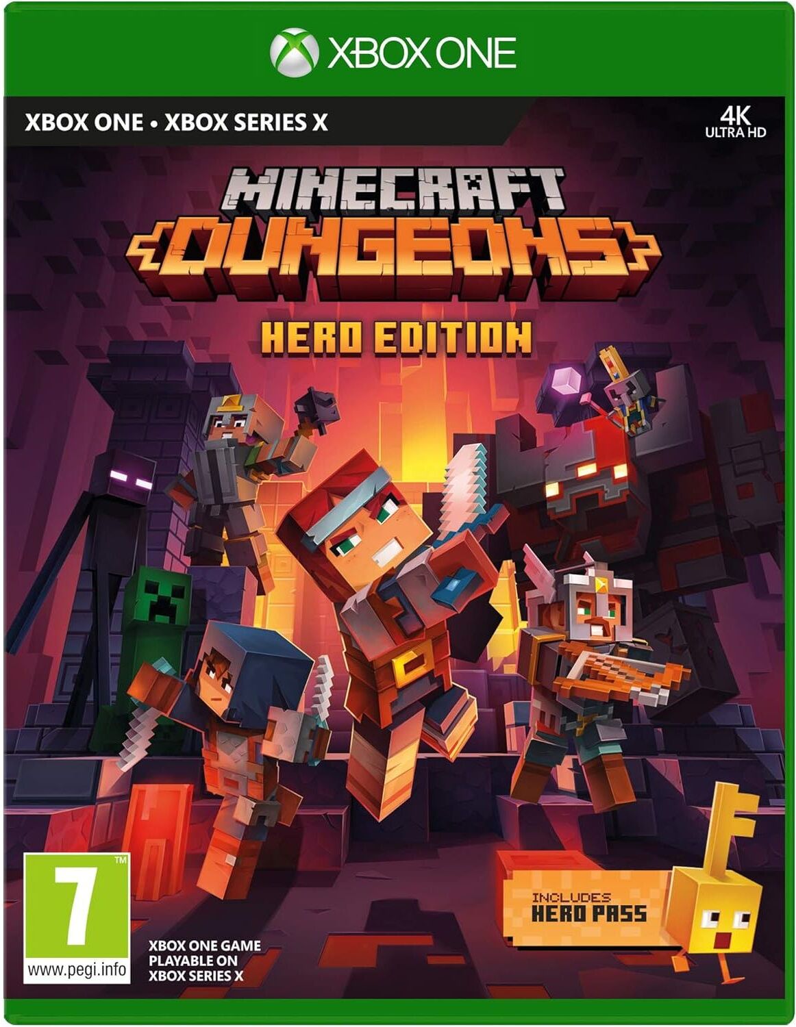 Minecraft Dungeons: Hero Edition Xbox One/Series X, Used - Good