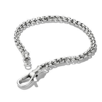 Armband THOMAS SABO "Rebel Steel Armband" Gr. 20, silberfarben, Armbänder, Damen, 20, Edelstahl, Armband