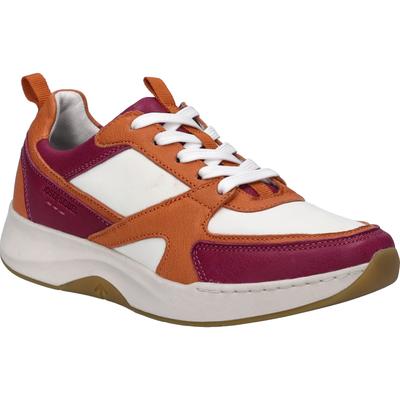 Sneaker JOSEF SEIBEL "Elli 09, magenta-multi", Damen, Gr. 36, rot (magenta, multi), Obermaterial: 100% Rindsleder Leather cow., Schuhe Sneaker