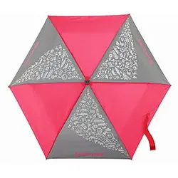 Step by Step Regenschirm Neon Pink