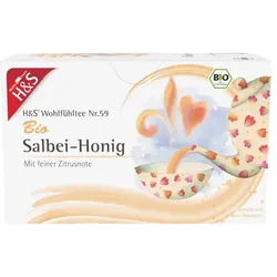 H&S Wohlfühltee Salbei-Honig 20X2 g Filterbeutel