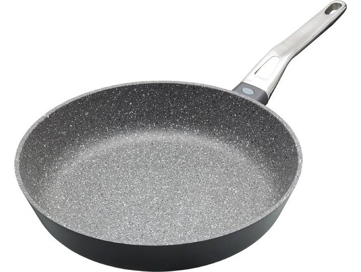 Kitchen Craft MasterClass Koekenpan 28 Centimeter - Geschikt voor Inductie Antiaanbaklaag Cool Touch Handgreep