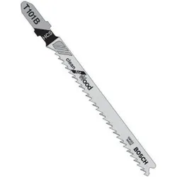 Bosch Professional Zubehör, Sägeblatt, Stichsägeblatt T 101 B Clean for Wood, 100er-Pack