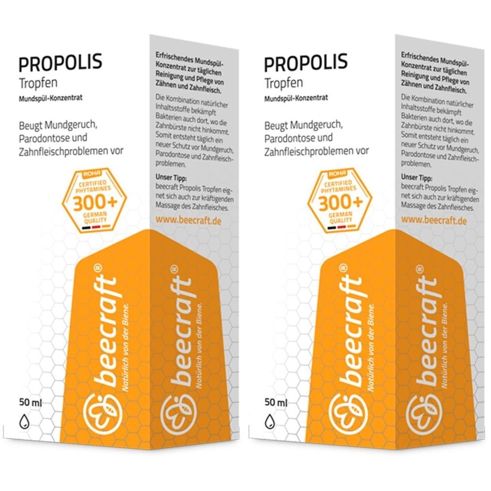 Beecraft Propolis Tropfen x2 2x50 ml