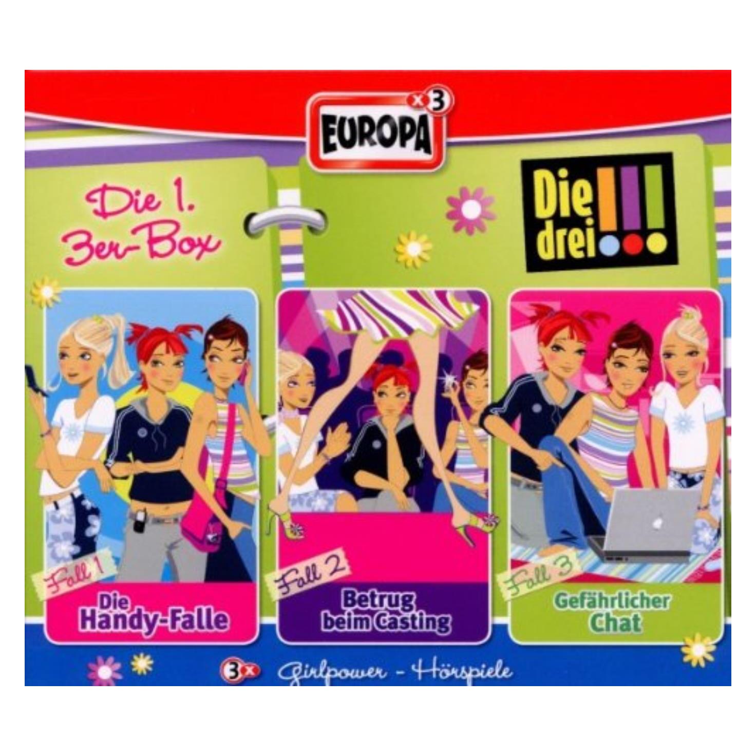 Europa Die drei DREI AUSRUFEZEICHEN - 01 Box (F1-3) (Deutsch) (97816222)