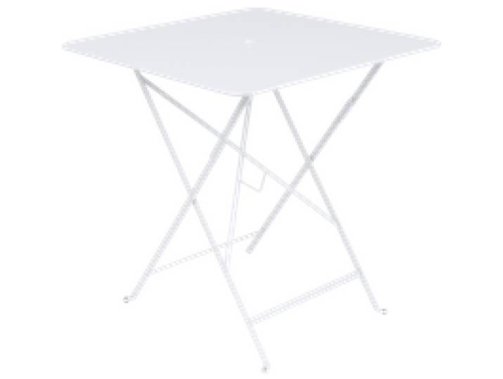 Table Carrée Pliante 71 x 71 cm Bistro en Acier