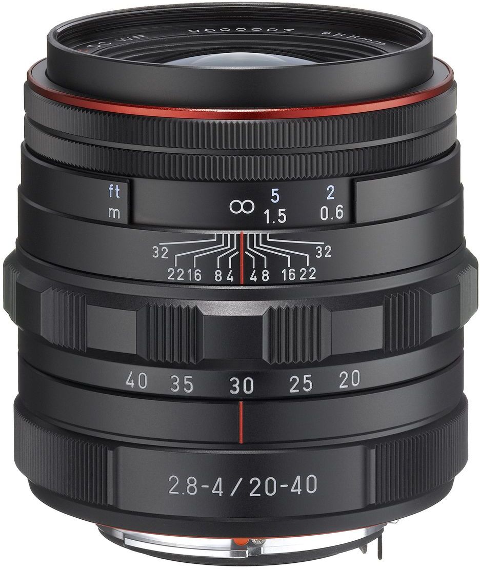 DA 20-40mm f/2.8-4.0 HD DC WR  Pentax K black