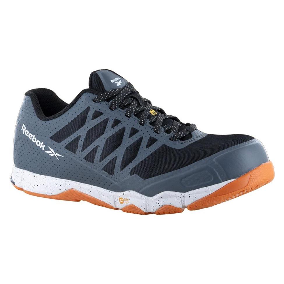Reebok Sicher-Halbschuh S1P GREY/ORANGE ATHLETIC Gr.44 (S1P, 44) (14410)