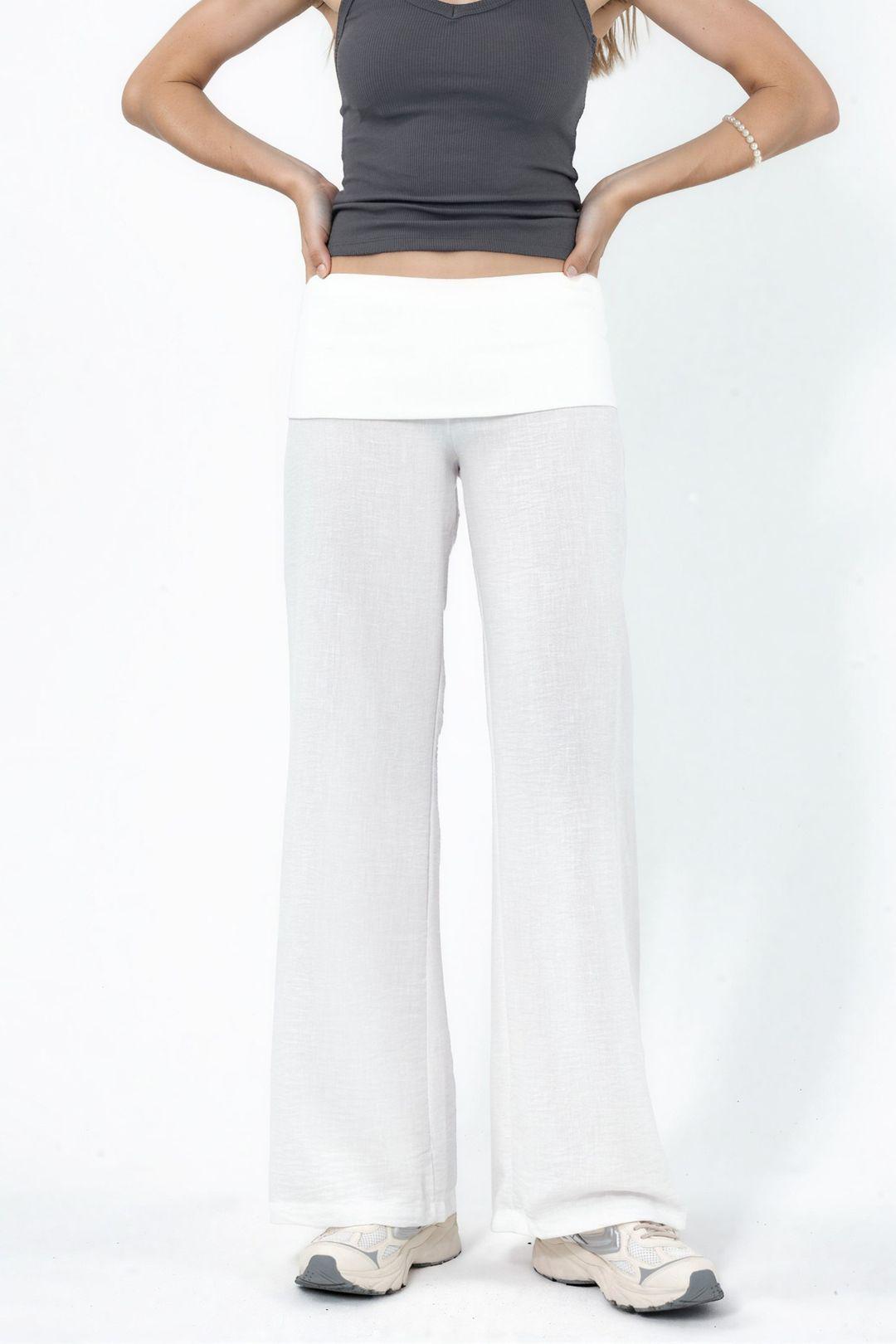 Hoge Taille Wijde Pantalon
