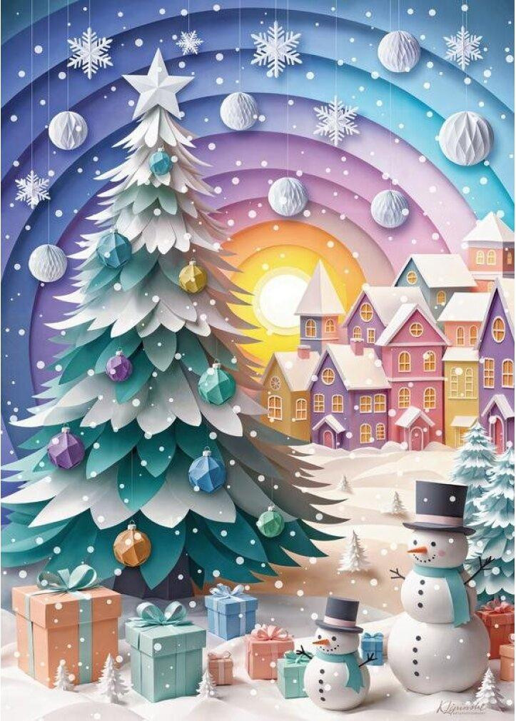 CherryPazzi Puzzel Winterse Wensen 500 stukjes