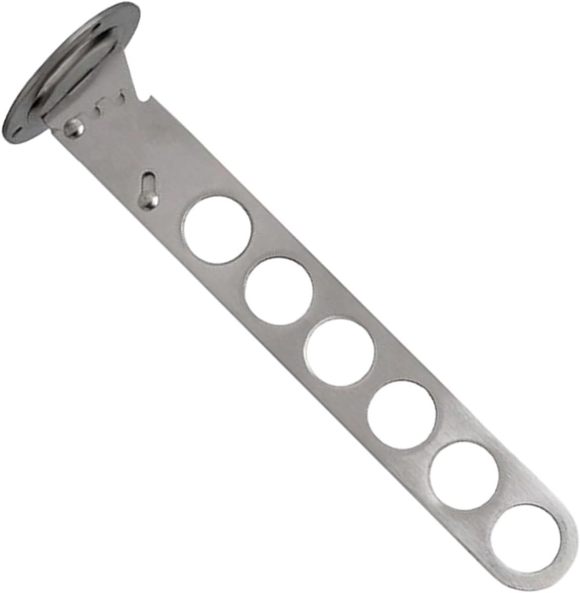 Wanddroogrek Zilver Roestvrij Staal 28 x 7,4 cm