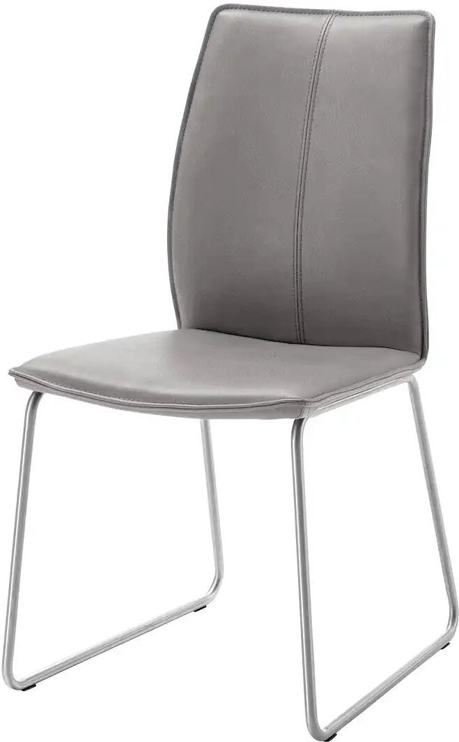 Höffner Polsterstuhl  Capri ¦ grau ¦ Maße (cm): B: 46 H: 93 T: 57.0