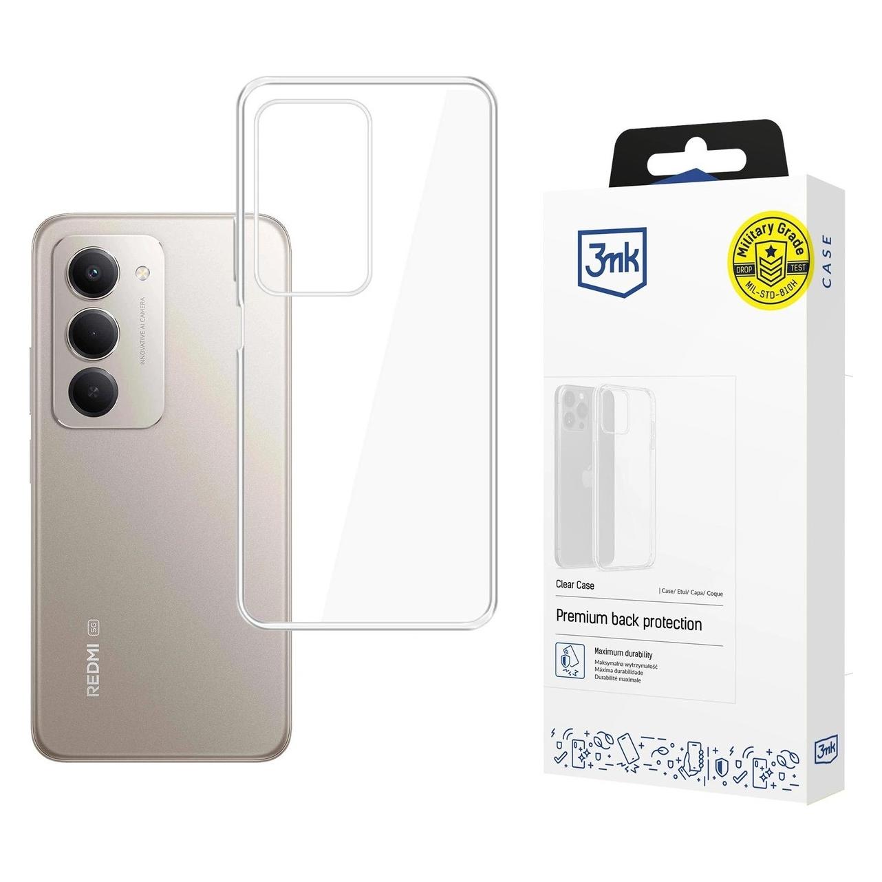 3MK - Clear Case - Xiaomi Redmi 15 4G / Redmi 15 5G - Transparent (Xiaomi Redmi 15 5G, Xiaomi Redmi 15C 4G) (5903108682107)