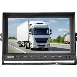 Renkforce TM1010 Auto LCD-Monitor 25.6 cm 10.1 Zoll (10.10"), Video Monitor, Schwarz