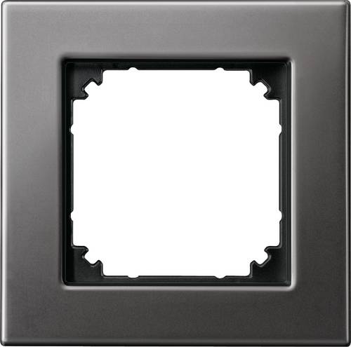 Merten Rahmen Abdeckung System M Rhodium-Grau 475114 1 St.