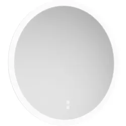 burgbad Ilo Spiegel mit LED-Beleuchtung Ø 90 cm, Spiegel, SIKI090PN652,
