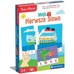 Lernspiel Puzzle: Meine ersten Wörter Ich lerne beim Spielen Polnische Sprache Clementoni 50770