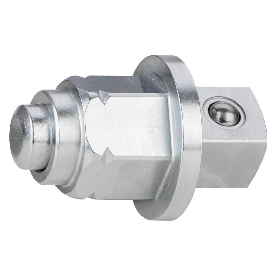 Gedore 19 SK-19V Adapter 19mm 6-kant - 1/2" 4-kant (3064743)