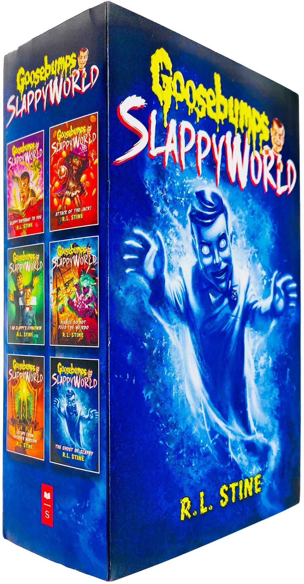 Scholastic Goosebumps Slappyworld Series 1-6 Collection Set by R.L. Stine - Paperback - 6 Spooky Books for Ages 8-12