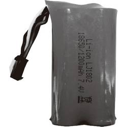 Absima Modellbau-Akkupack (LiIon) 7.4 V 1200 mAh AB18301-32