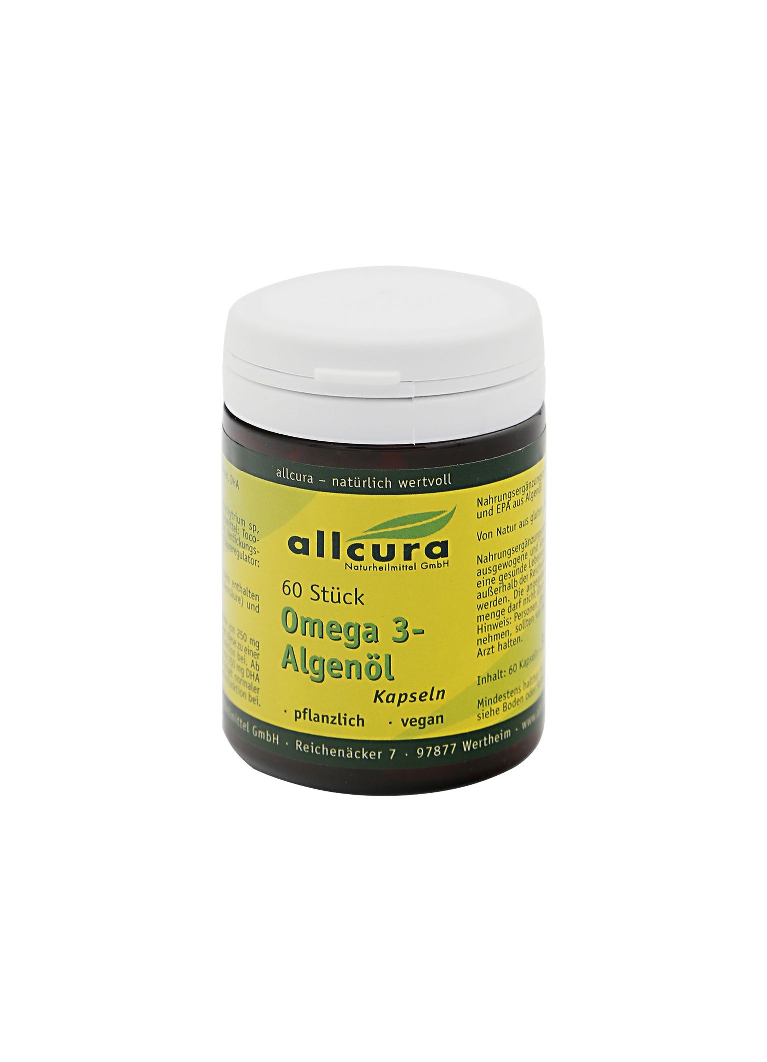 Omega-3 Algenöl Kapseln 60 St