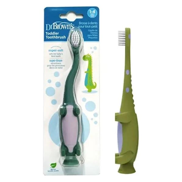 Dr. Brown's Dinosaurier-Kinderzahnbürste (Weich, 1x) (59053652)