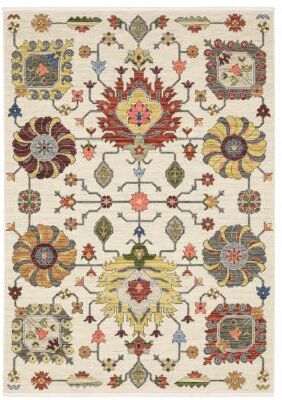 Style Haven Lawson Classic Bohemian Wool Fringe Edge Area Rug