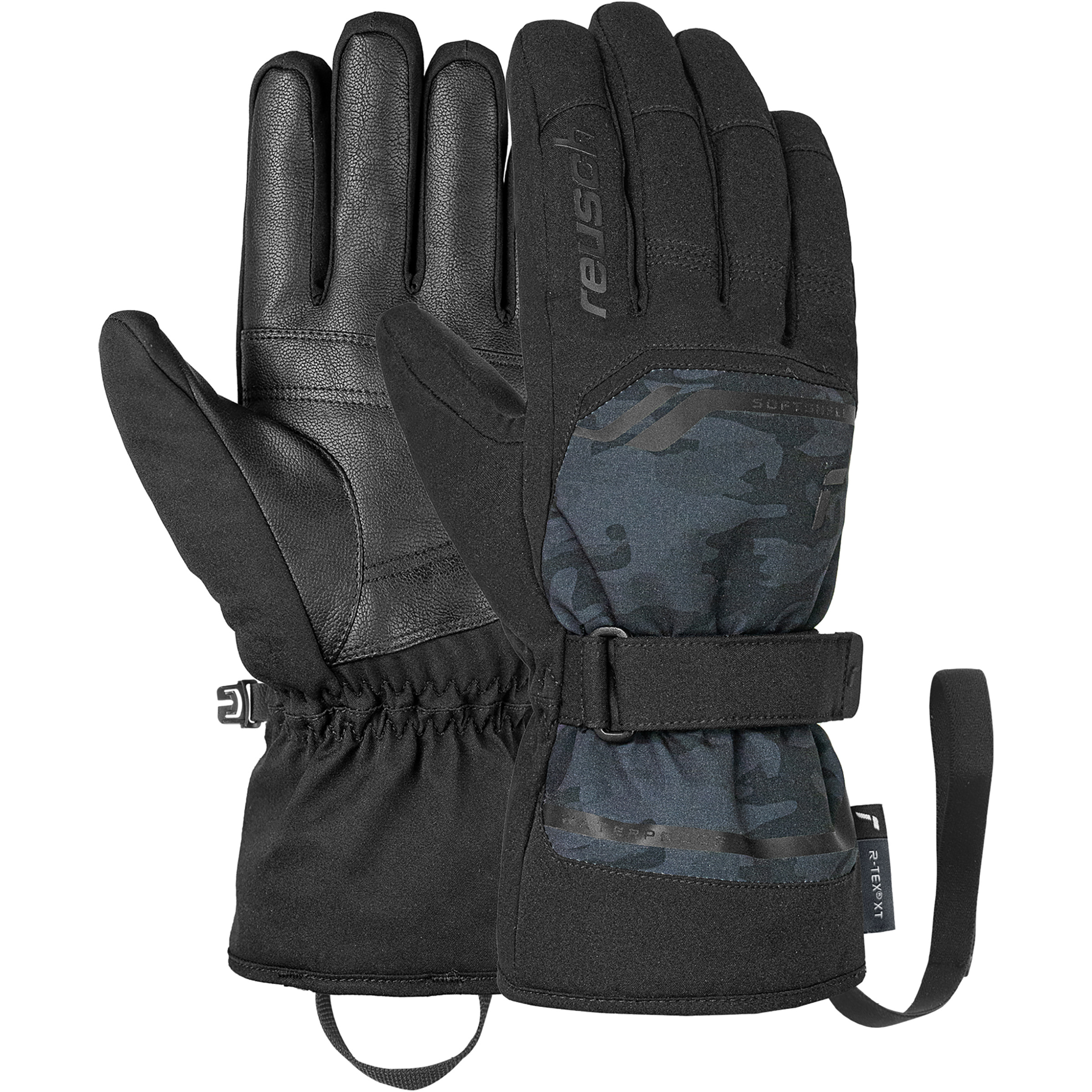 Reusch Primus R-Tex XT Skihandschuhe schwarz Größe 8.5 Skifahren Isolierend Wasserabweisend