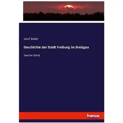 Geschichte der Stadt Freiburg im Breisgau, Fachbücher von Josef Bader