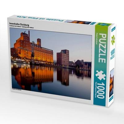 CALVENDO Puzzle Innenhafen Duisburg | 1000 Teile Lege-Größe 64x48cm Foto-Puzzle für glückliche Stunden
