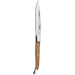 Gastronoble Comas Steakmesser ALPS | 23cm | Edelstahl & Holz | 6 Messer
