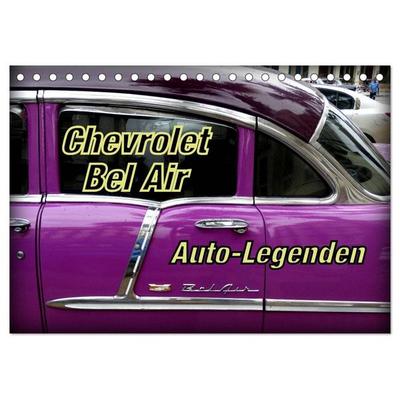Auto-Legenden Chevrolet Bel Air (Tischkalender 2025 DIN A5 quer), CALVENDO Monatskalender
