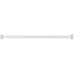 Wenko, Duschvorhangstange, Metall Teleskop-Duschvorhangstange Luz (70 - 115 cm)