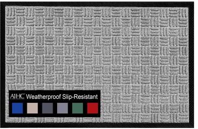 A1 Home Collections Polypropylene Rubber Door Mat All Weather Inside Outside Door Mat