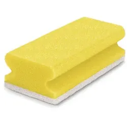 Schwamm gelb/weiss (10 pcs)