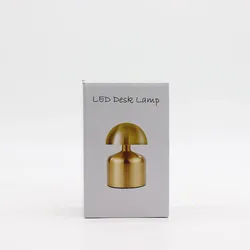 Touch Lamp - Dome Mushroom Silver - USB (C) - Rechargable  (400 Watt)
