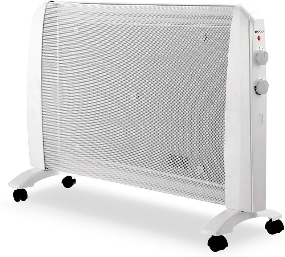 Sogo Calefactor de mica CAL-SS-18440 2000W. Blanco