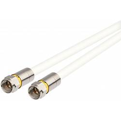 Kathrein Antennen, SAT Anschlusskabel [1x F-Stecker - 1x F-Stecker] 0.80 m 105 dB Geschirmt, schraubbar Mehrfarbig 2040000014