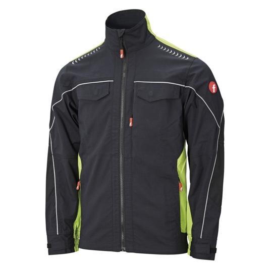 Magni Jacke Performance schwarz/lime Gr. M FORTIS (M) (4063726018281)