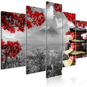 Artgeist Wandbild Asiatische Abenteuer, Leinwand, mehrteilig, 200 x 100 cm