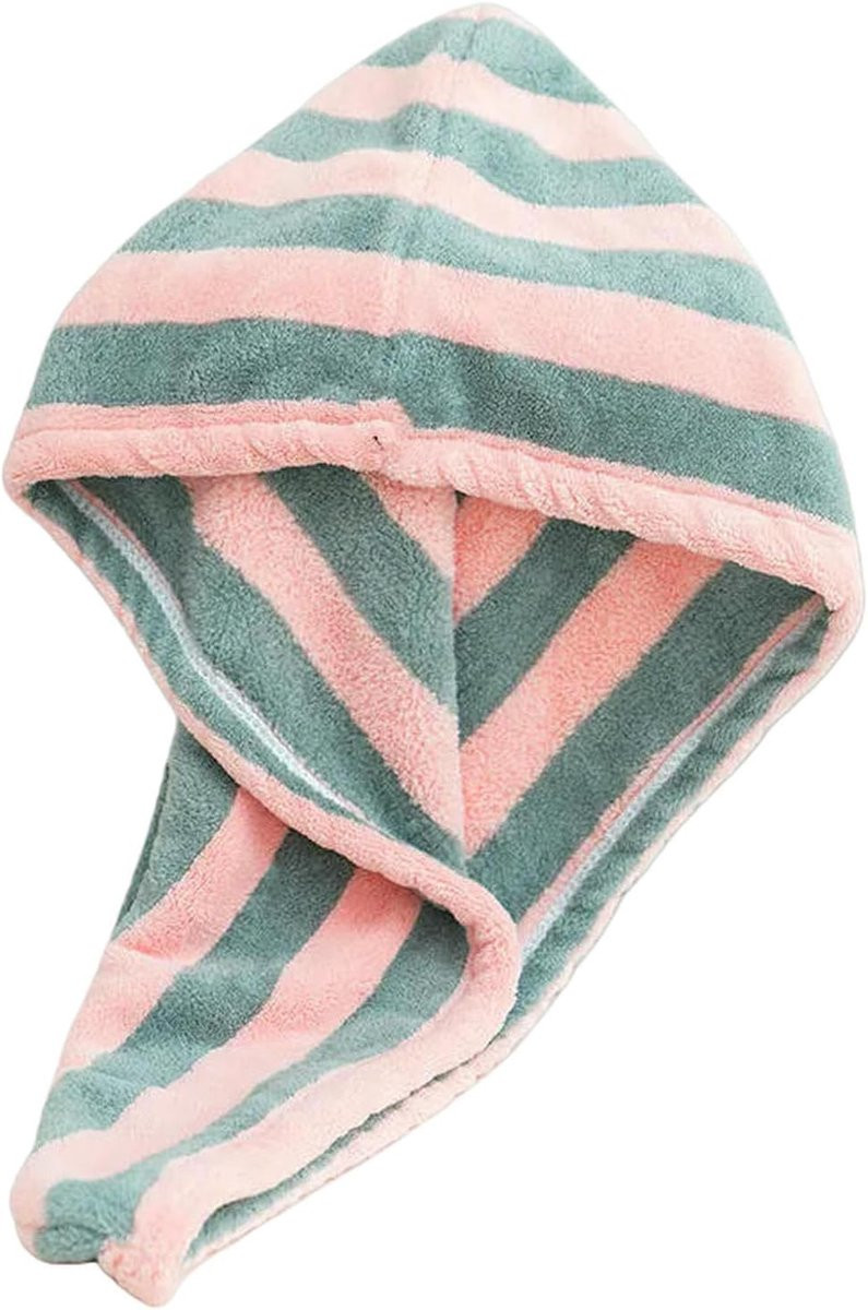 Haardroog Turban Microvezel Haarband Poedergrijs voor volwassenen