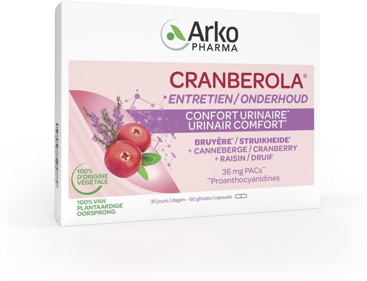 ARKOPHARMA - Arko Cranberola 36 mg Confort Urinaire 60 Gélules
