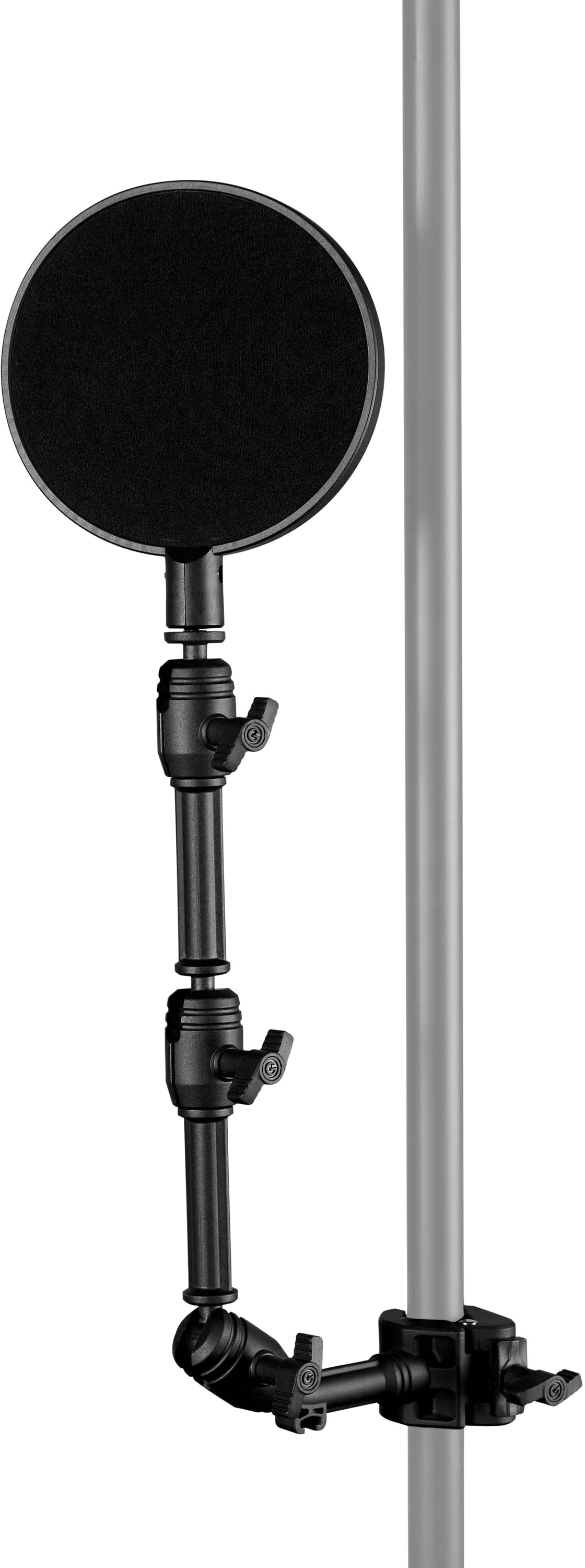 Gravity MA 3D A POP 1 - Bras 3D avec filtre anti-pop pour voyageurs - Bonnettes de mousse et filtre anti-pop micro