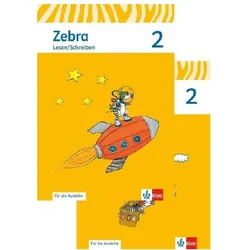 Zebra. Neubearbeitung. Paket 2. Schuljahr (Heft Sprache, Heft Lesen/Schreiben zur Ausleihe), Schulbücher
